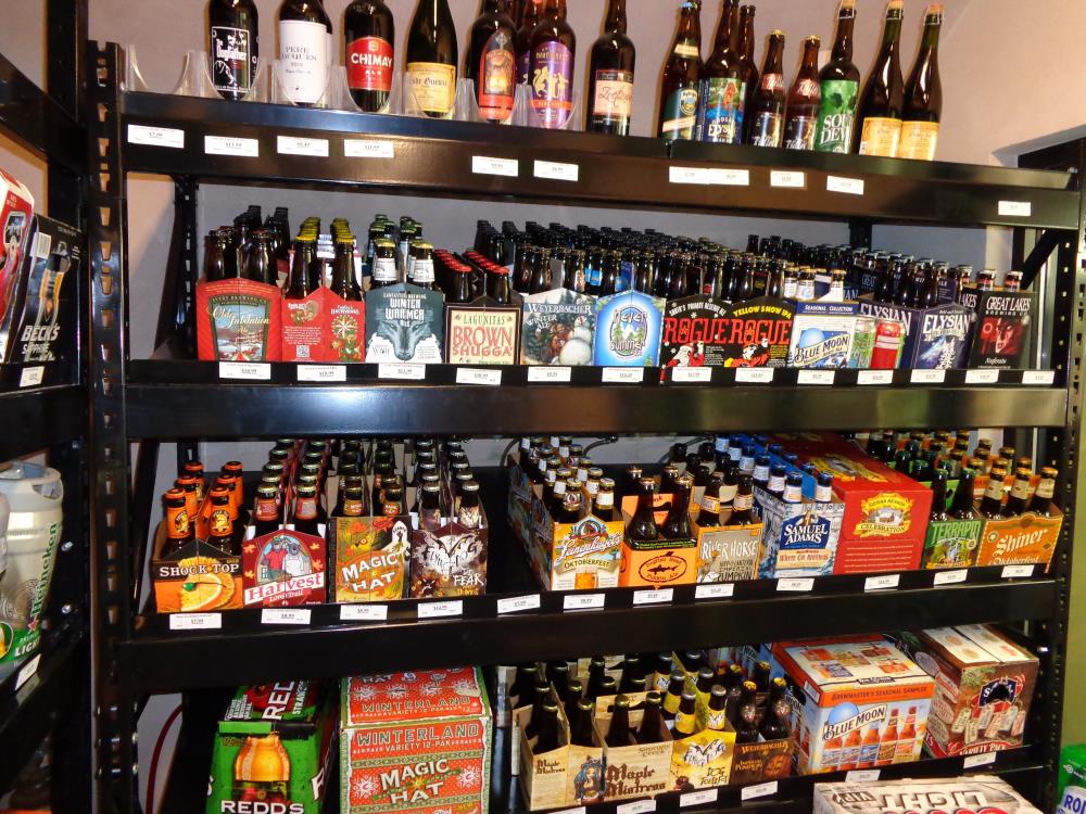 beer display in kenya